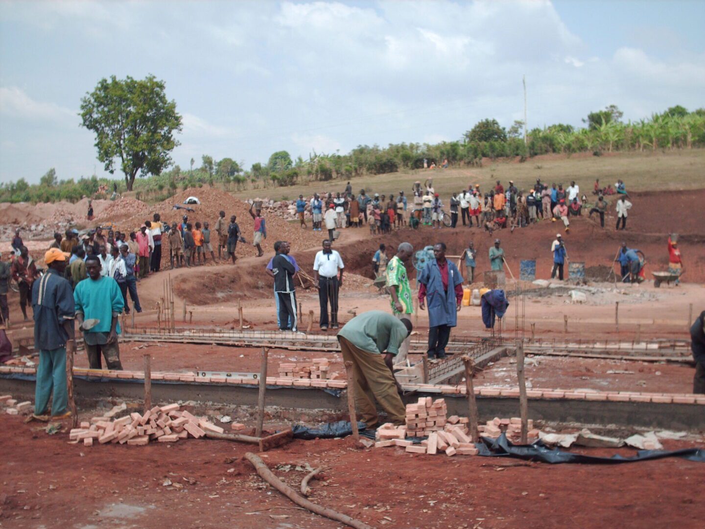 Peter au chantier IMUHIRA 001